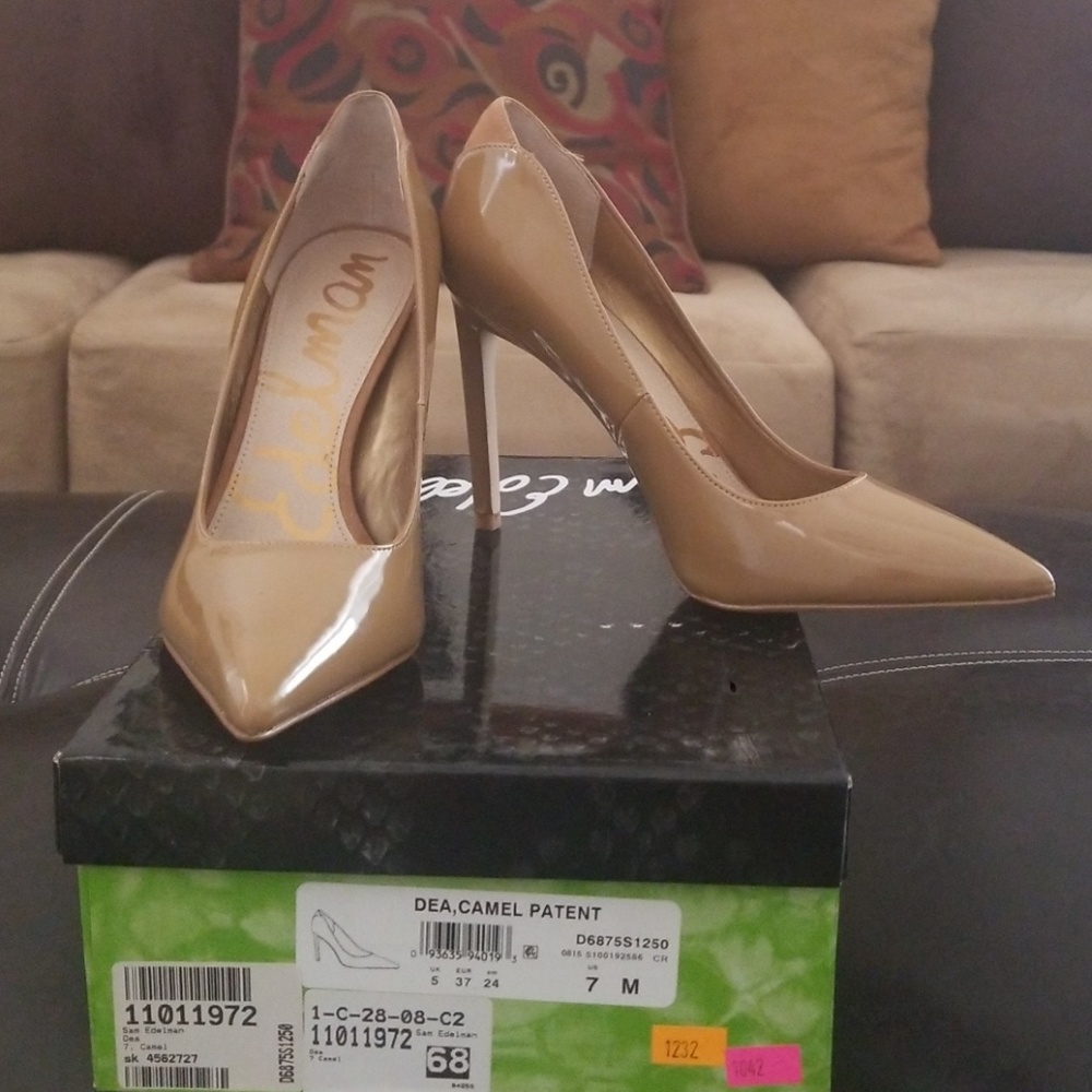 Sam Edelman Dea patent leather pumps